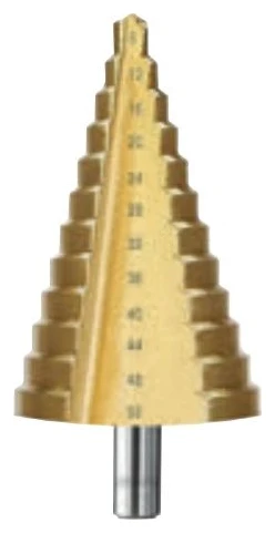 HSS Kademeli Matkap Ucu Ø4-12mm