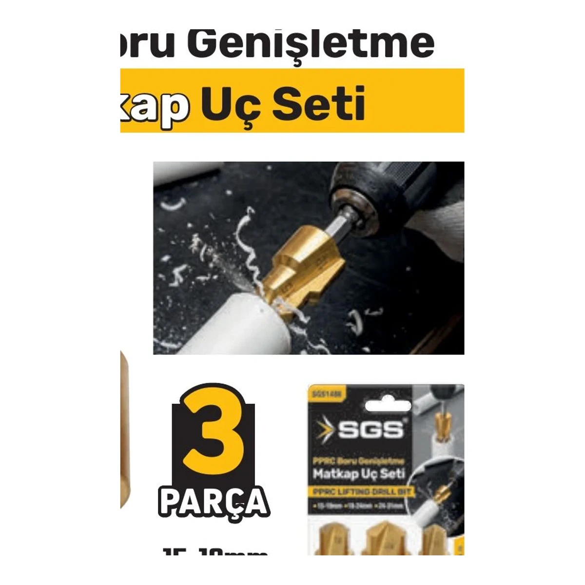 PPRC Boru Diş Açma Seti