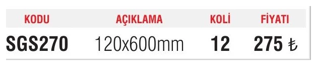 Boya & Alçı & Tutkal Karıştırıcı - 120x600mm