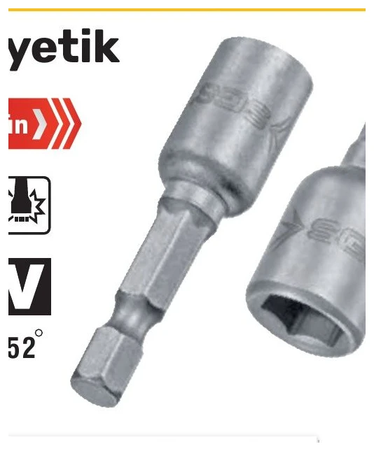Somun Adaptörü Manyetik 6x45mm