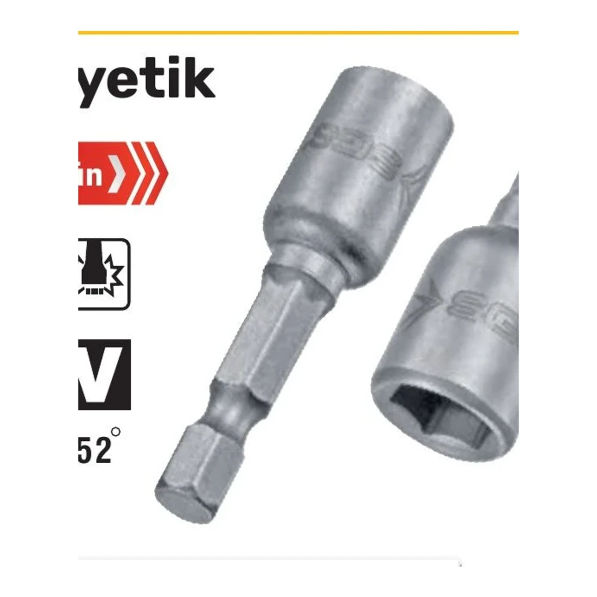Somun Adaptörü Manyetik 6x45mm