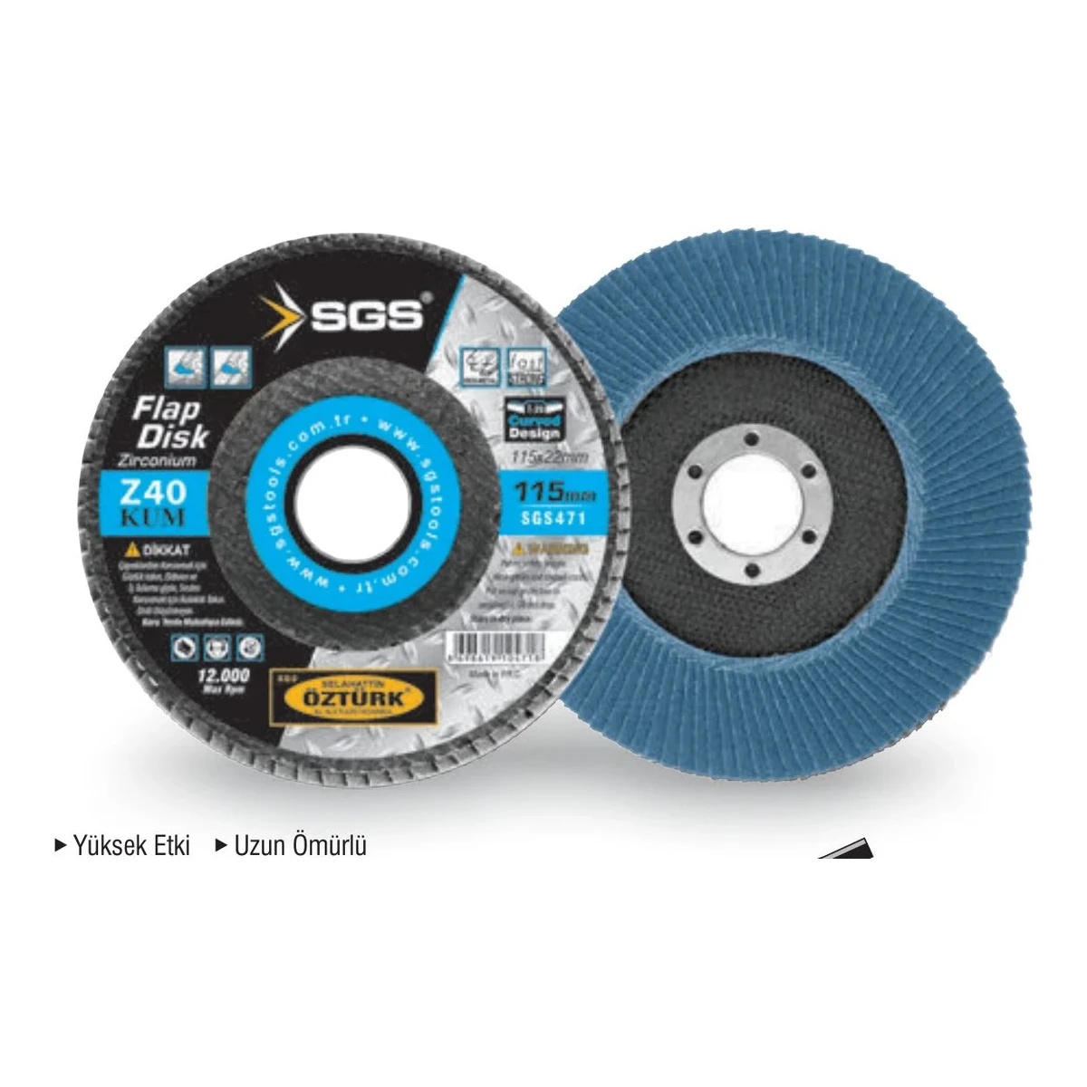 Flap Disk Zirconium 115mm Z100 KUM