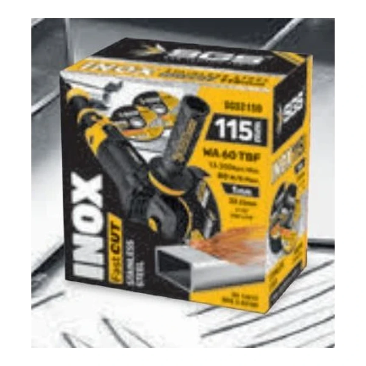 Fast CUT İnox Kesme Diski 115mm x 1mm
