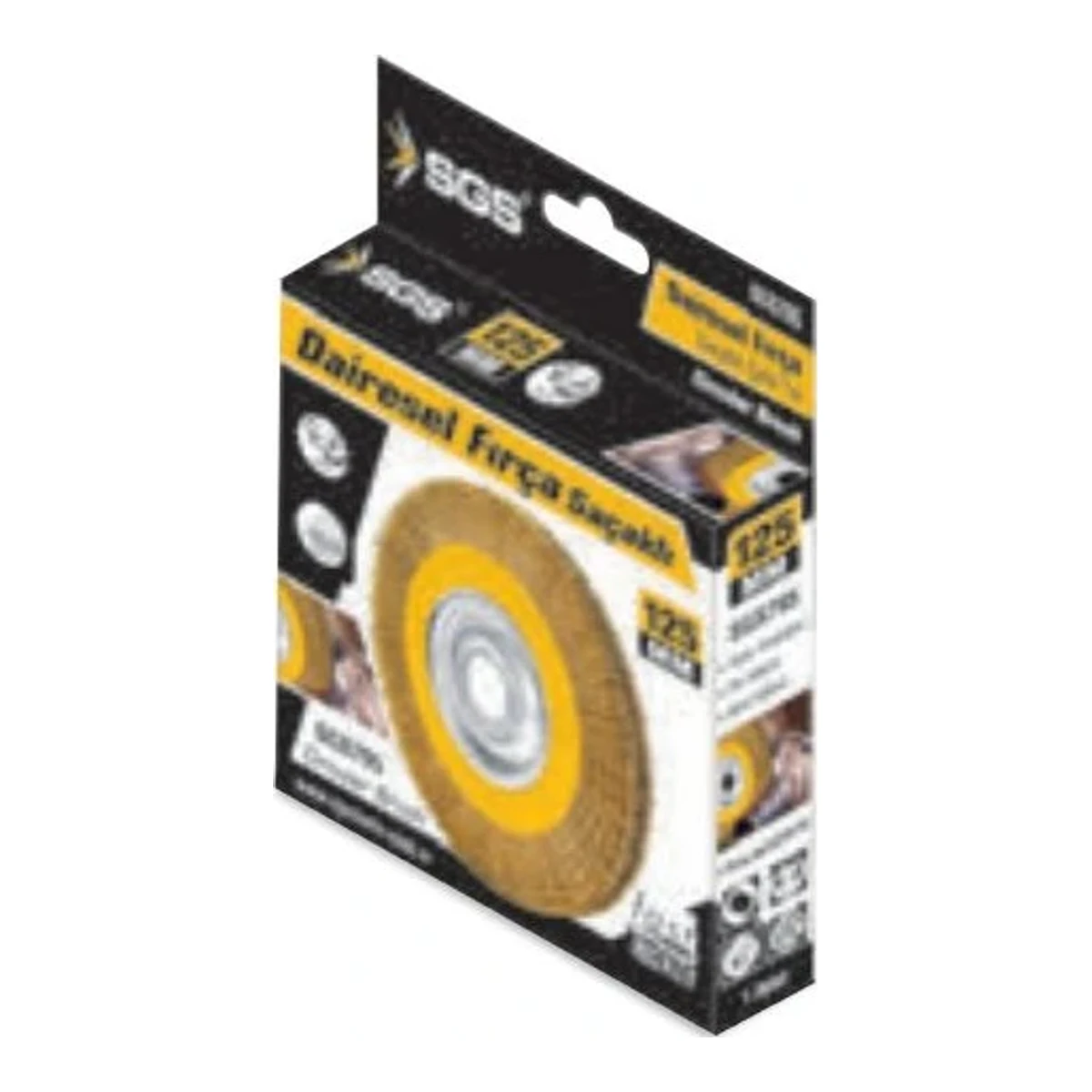 Dairesel Fırça Saçaklı - 125mm