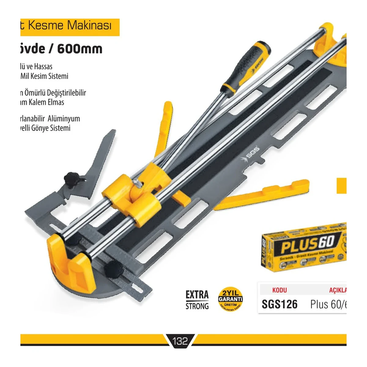 Plus 60 Seramik & Granit Kesme Makinası