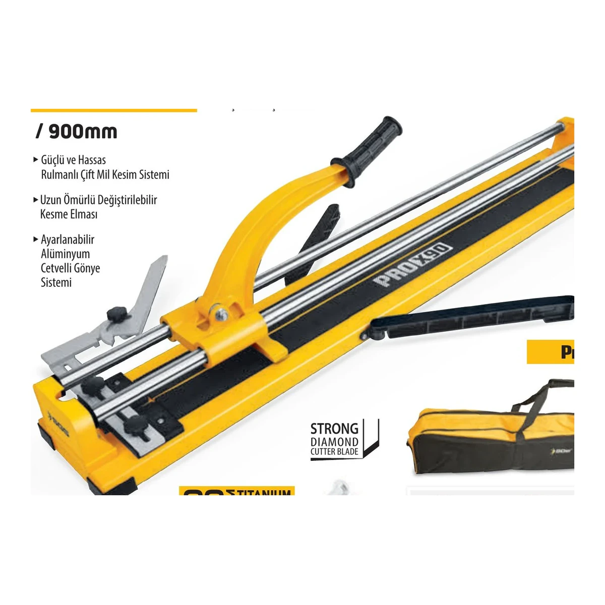 Pro X90 Seramik & Granit Kesme Makinası 900mm