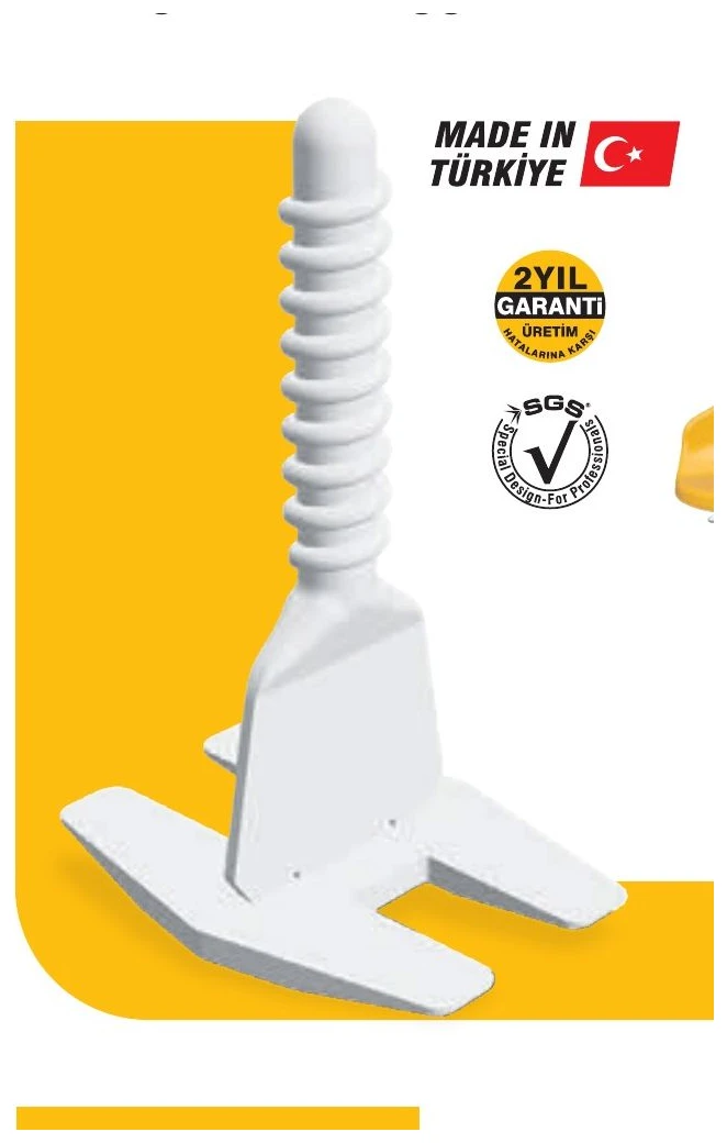 Plastik Vidalı Klips 2.5mm