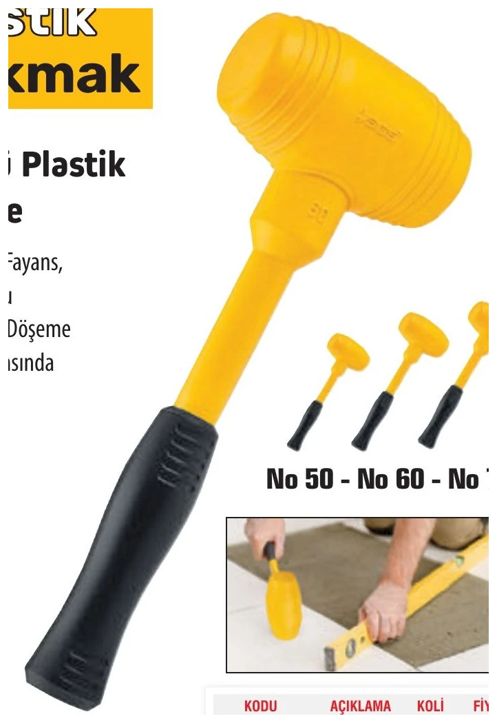 Lastik Tokmak No 50