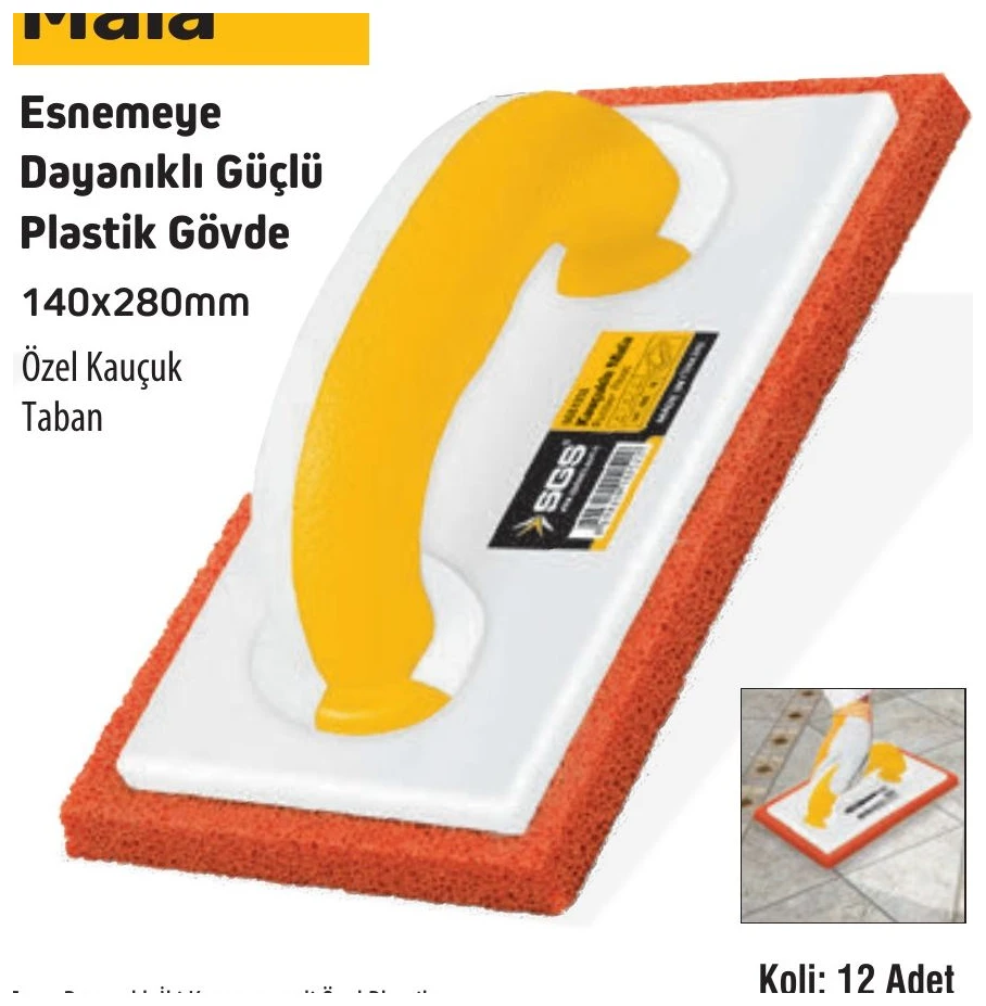 Kauçuk Mala 140x280mm