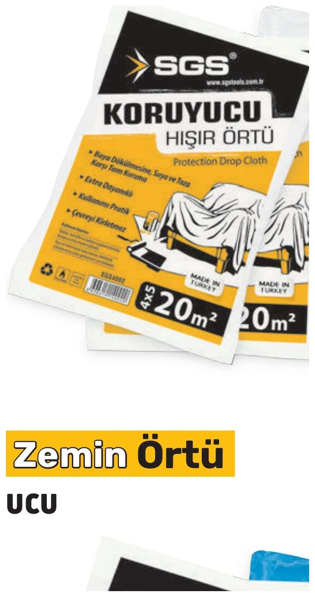 Hışır Örtü Koruyucu 4 x 5 = 20m²