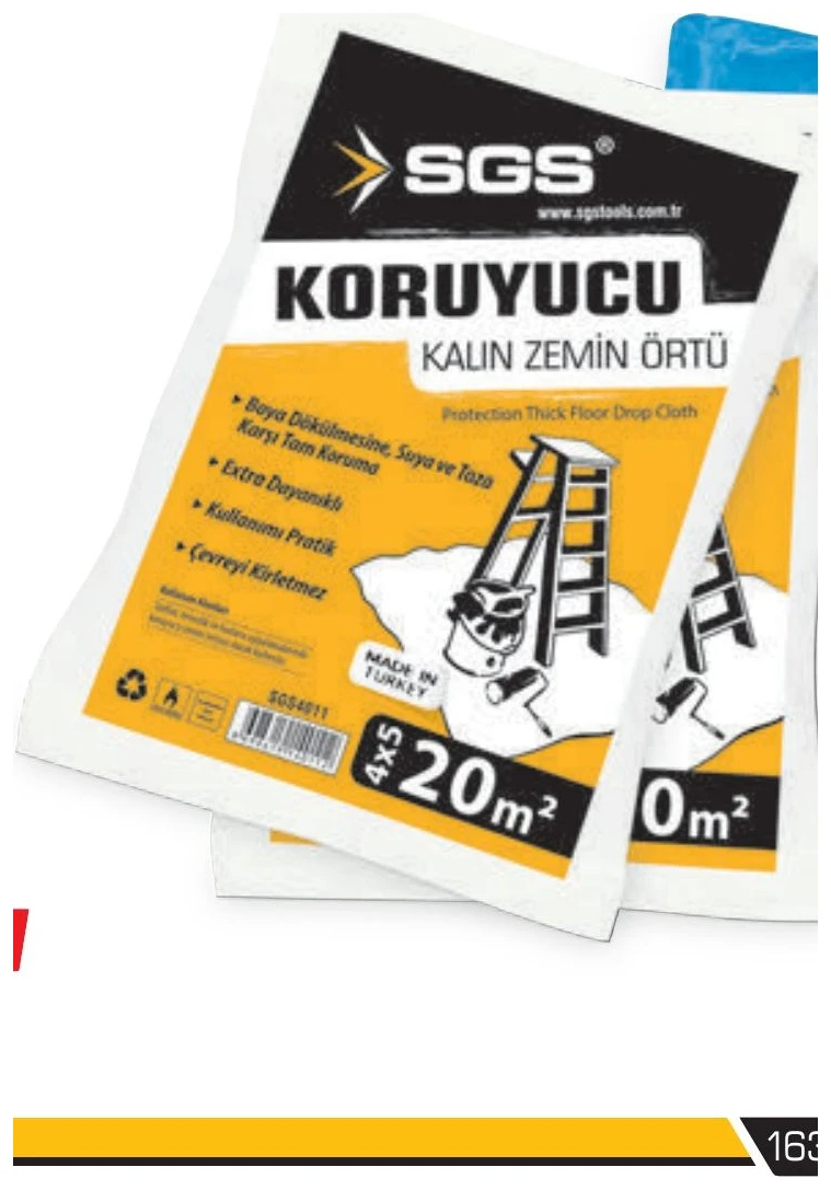 Kalın Zemin Örtü Koruyucu 4 x 5 = 20m²