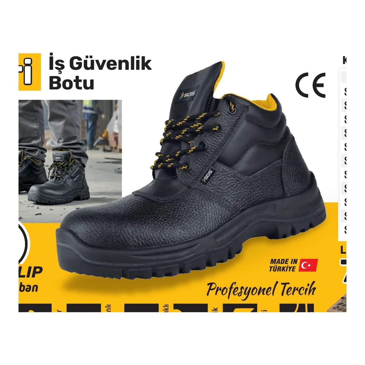 Deri İş Güvenlik Botu - 37