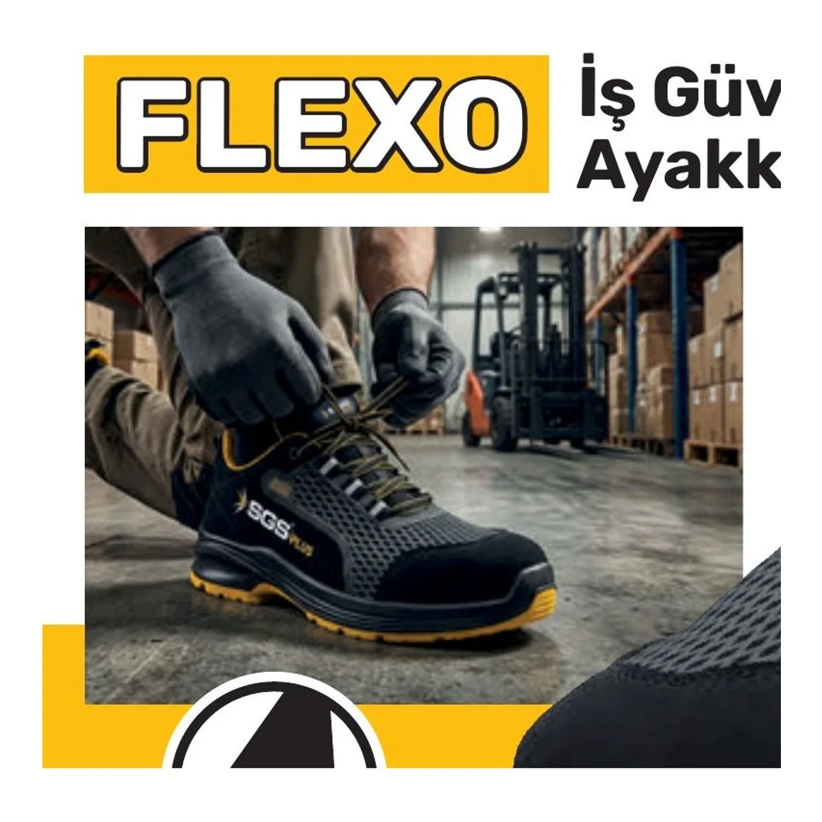 FLEXO İş Güvenlik Ayakkabısı - 36