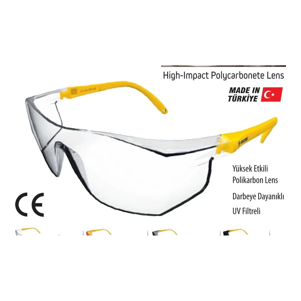 Koruyucu Gözlük Classic - Füme