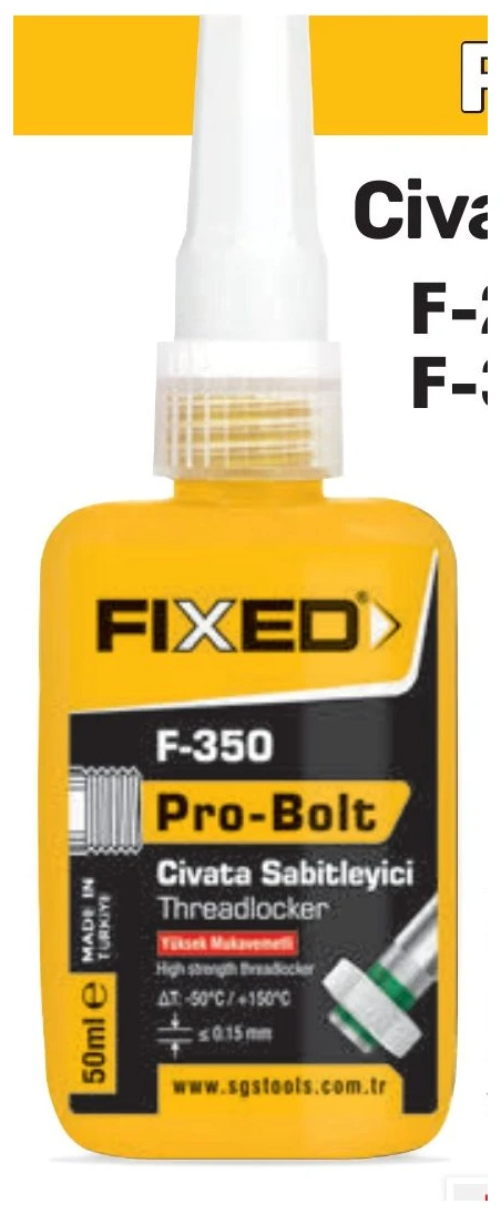 Pro-Bolt Civata Sabitleyici Orta Mukavemetli