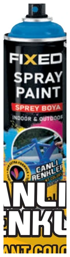 SPREY BOYA Akrilik 400ml - GÜMÜŞ YALDIZ EFEKT (YÜKSEK SICAKLIĞA DAYANIKLI)