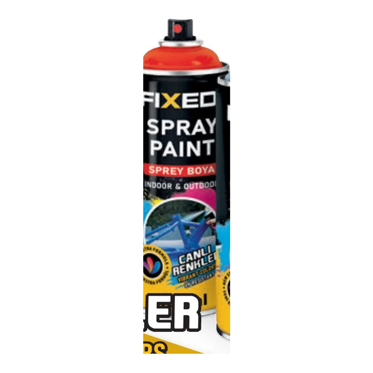 SPREY BOYA Akrilik 400ml - BEYAZ/MAT