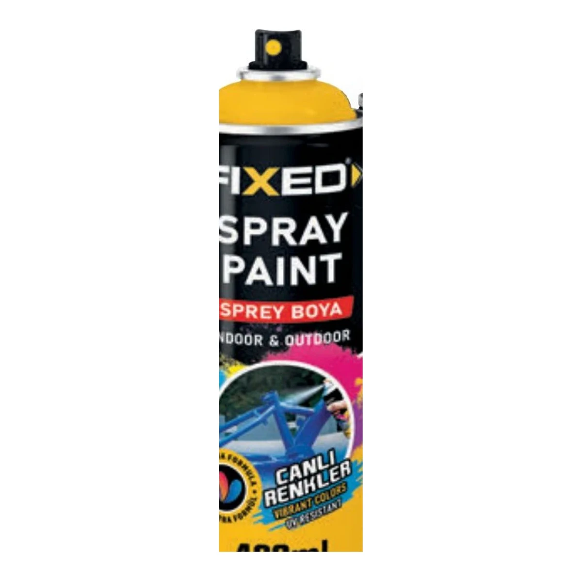 SPREY BOYA Akrilik 400ml - SİYAH/MAT