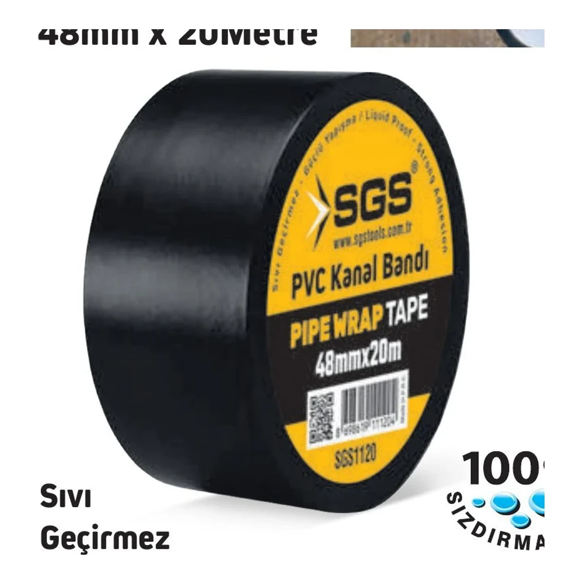 PVC Kanal Bandı 48mm x 20 Metre