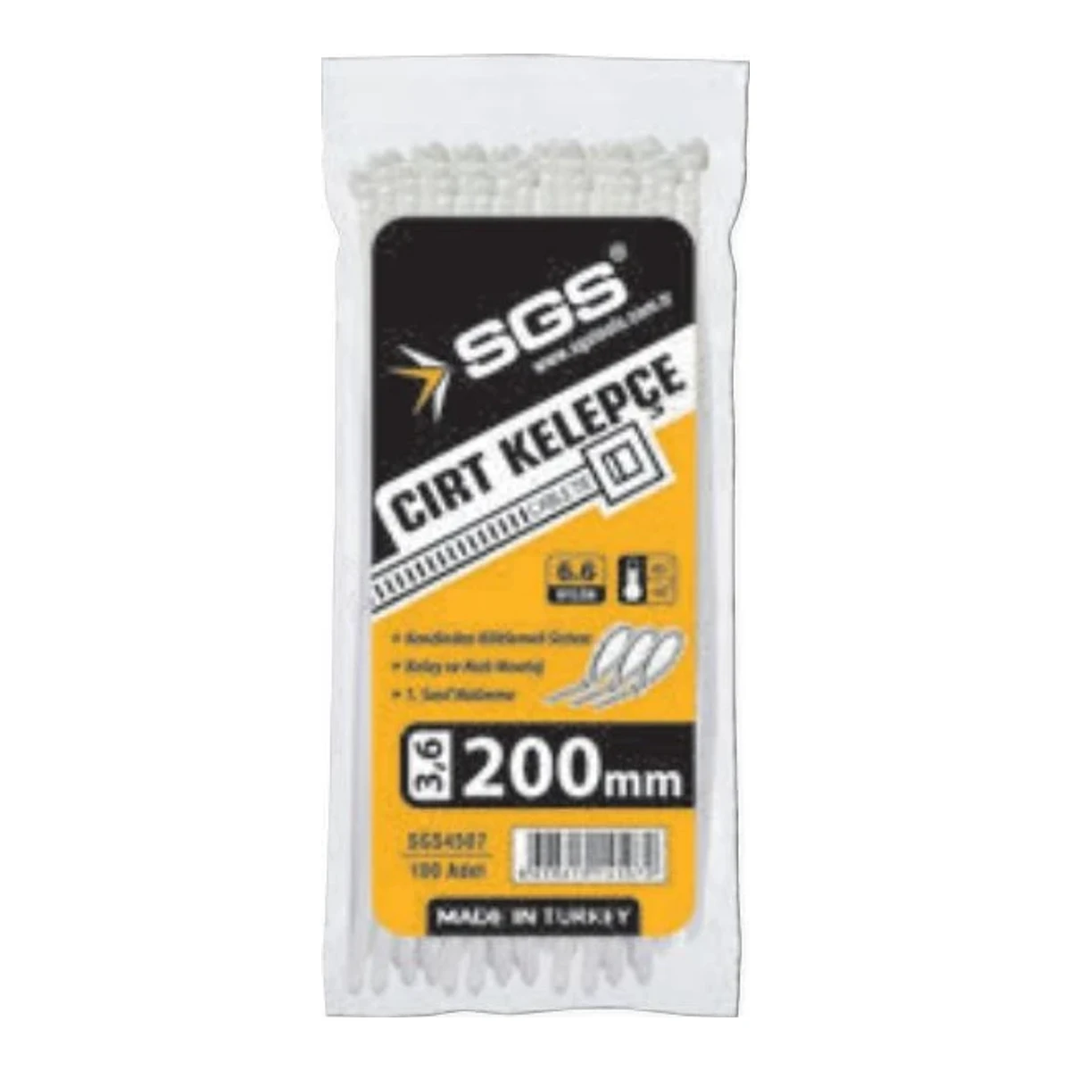 Cırt Kelepçe 2,5 x 100mm