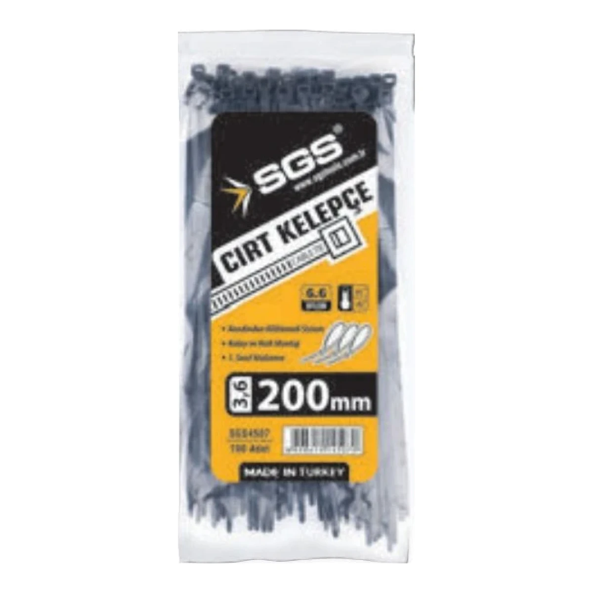 Cırt Kelepçe 2,5 x 100mm