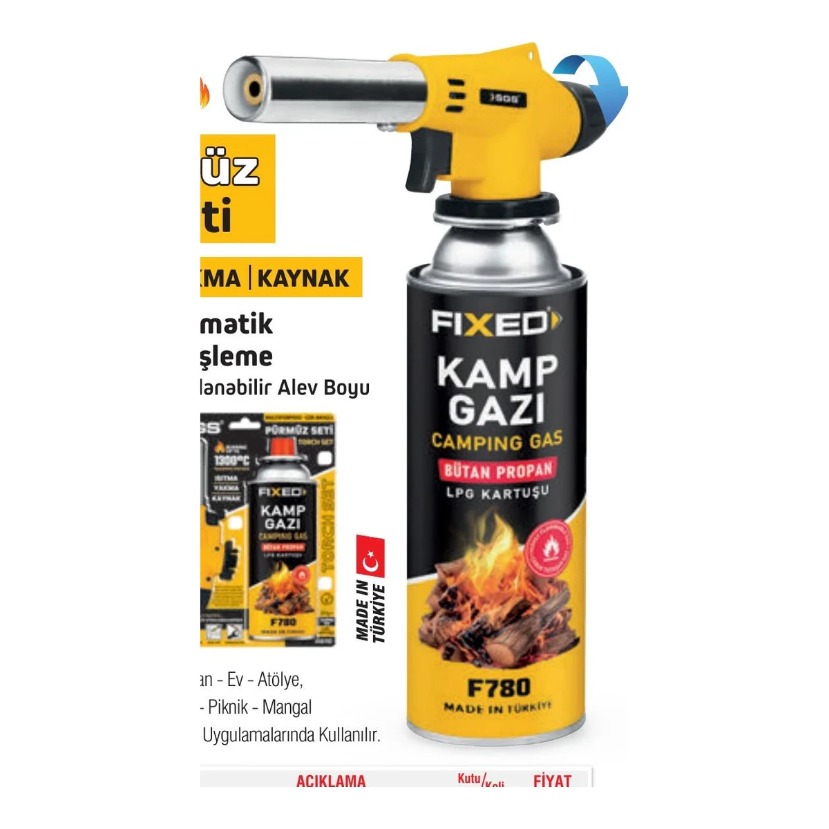 Pürmüz Gaz Seti / 227gr