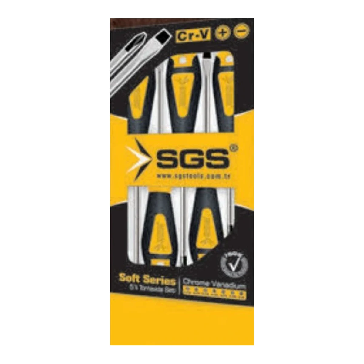 SGS Soft Series 5 Parça Tornavida Seti