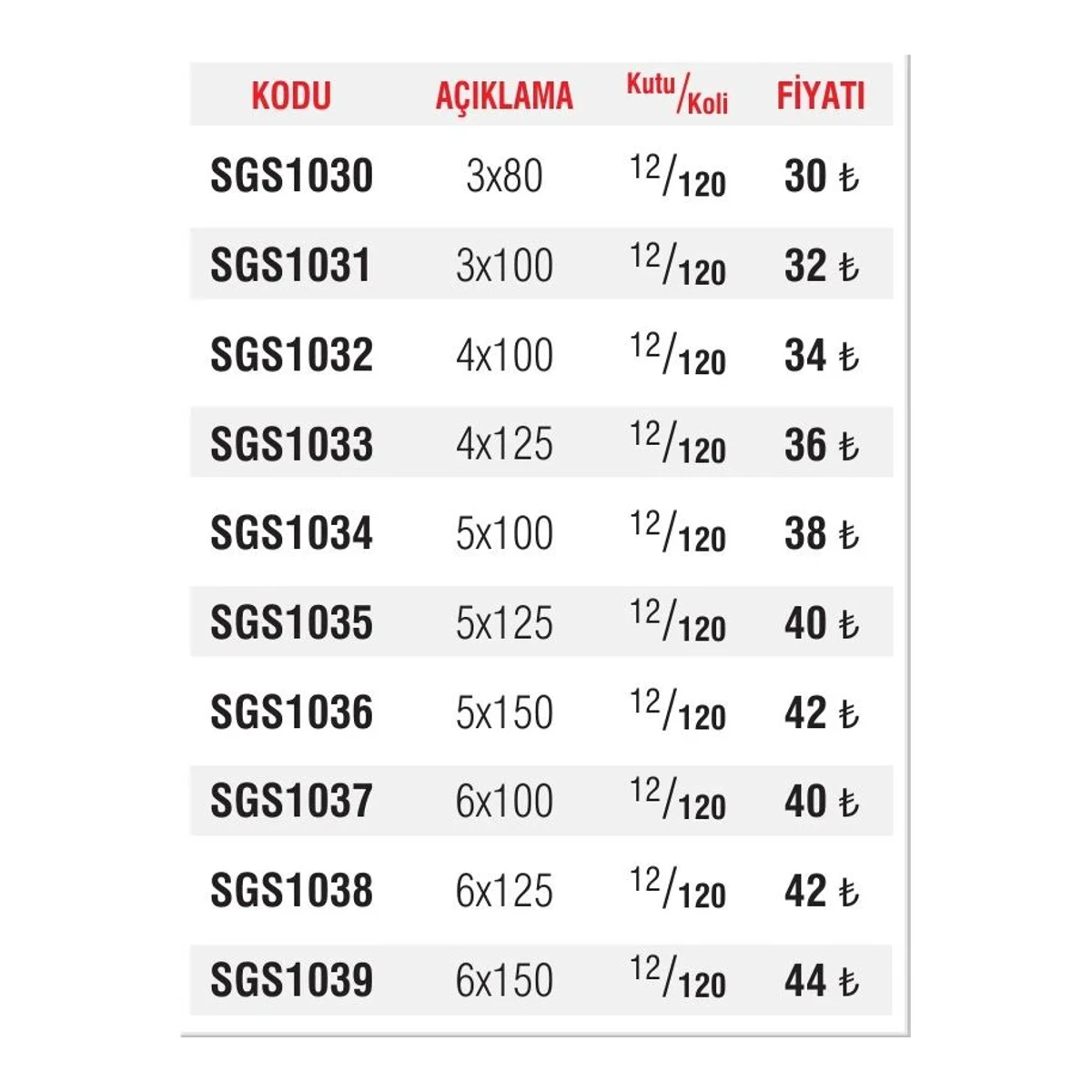 Yellow Series Yıldız Tornavida 3x100