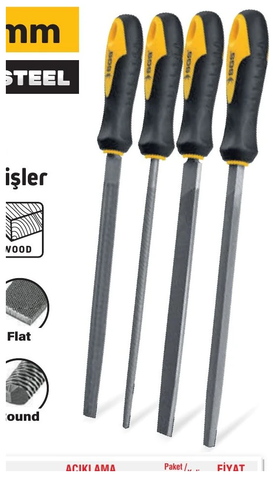 Balık Sırtı Eğe / 200mm