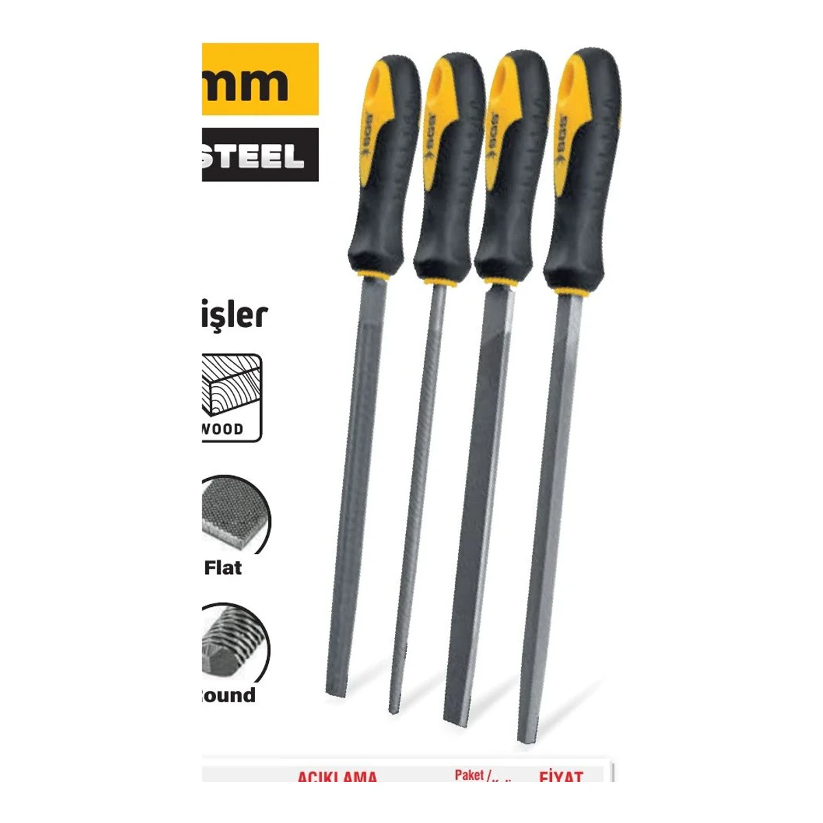 Balık Sırtı Eğe / 200mm