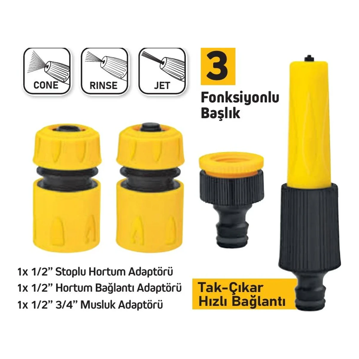 4’lü Set Ayarlı Lans Seti