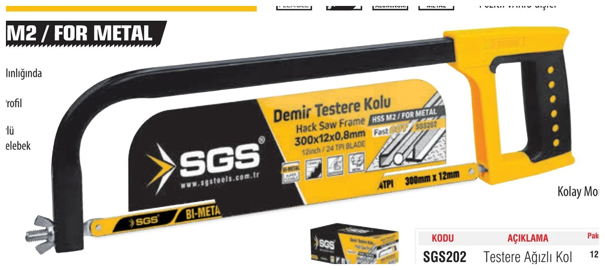 Demir Testere Kolu