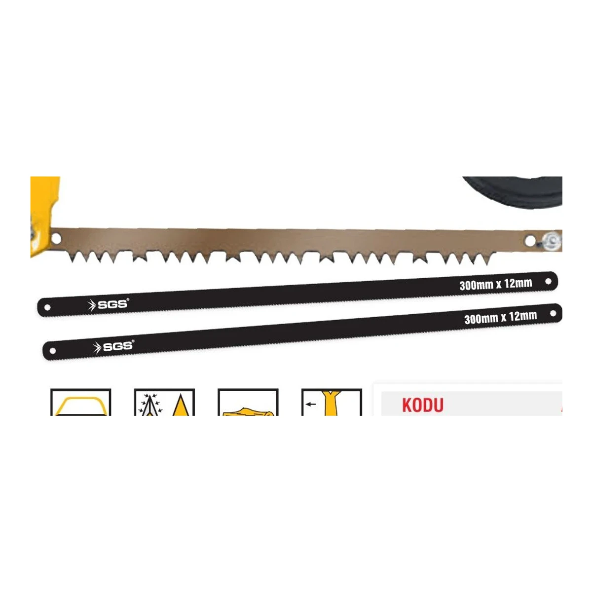Kolastar Ağzı / Çatal Diş / 610mm