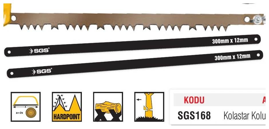 Kolastar Ağzı / Çatal Diş / 762mm