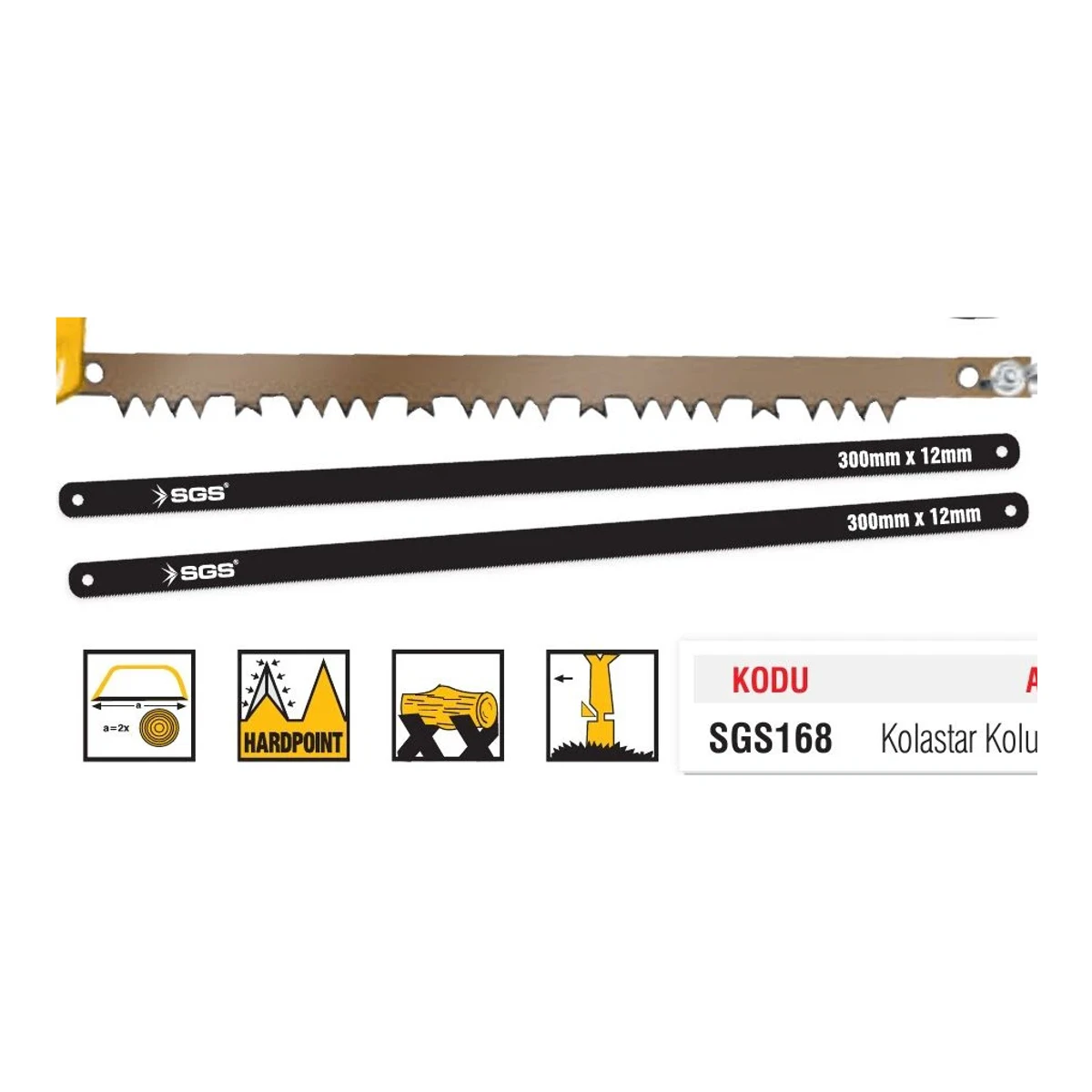 Kolastar Ağzı / Çatal Diş / 762mm