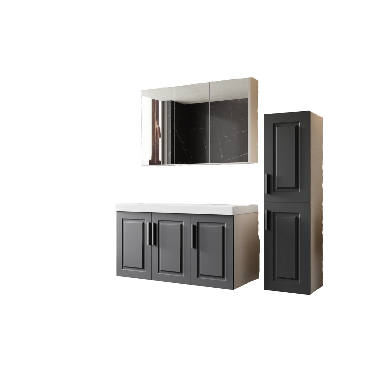 KAREN ARİN 100 Banyo Dolabı Takımı