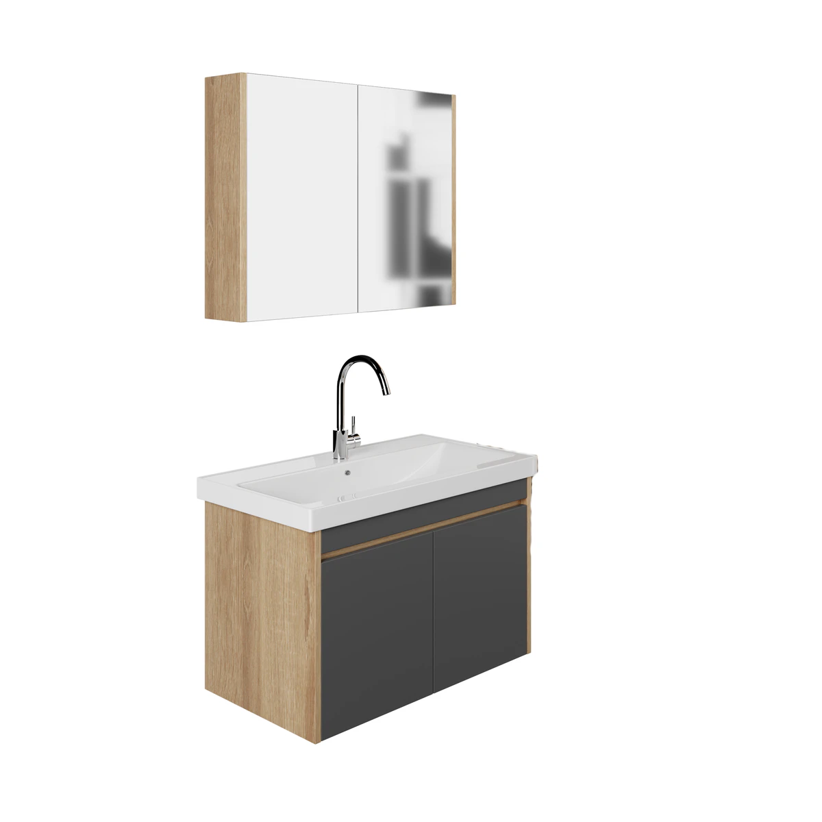 KAREN DALLAS 60 Banyo Dolabı Takımı