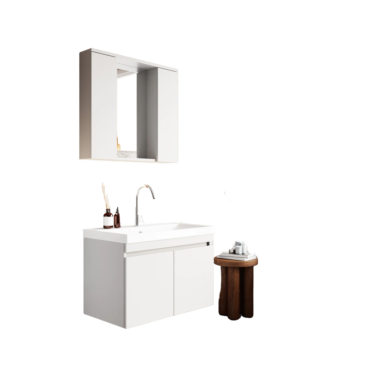KAREN KOZA 80 Banyo Dolabı Takımı