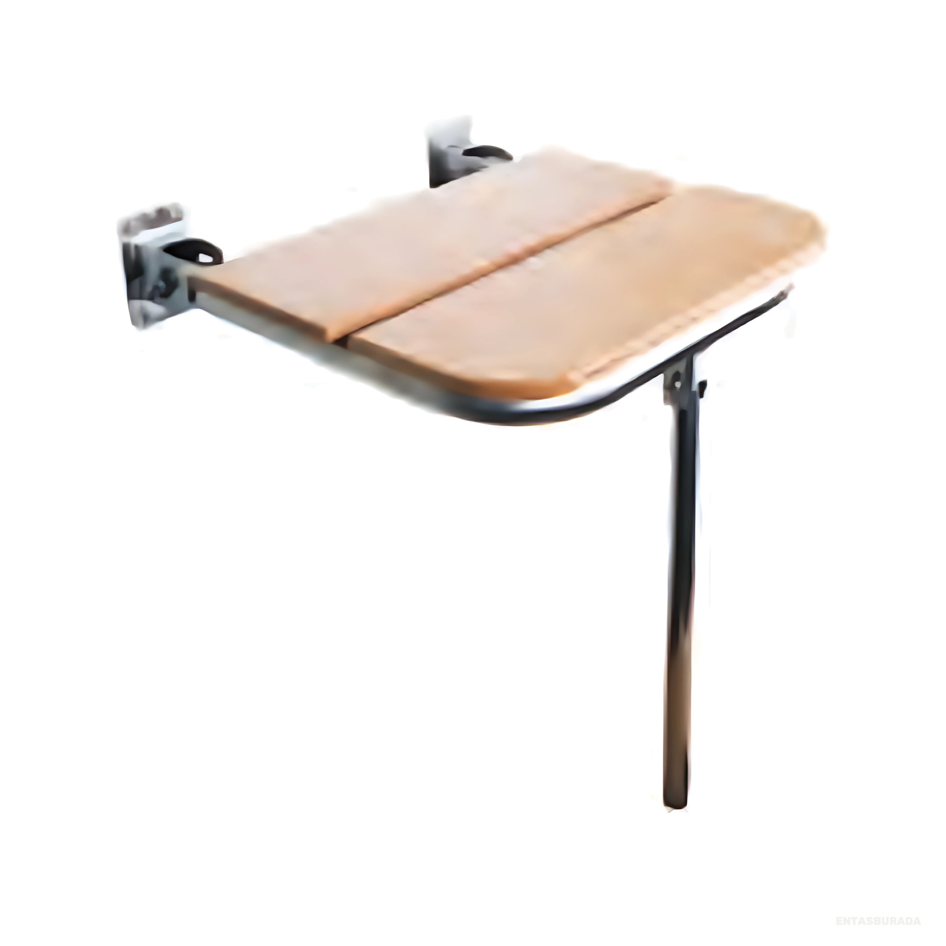 AHŞAP ENGELLİ DUŞ OTURAĞI 19 Ø 46 X 43,5 X 39 cm S.S 304 - EG6011