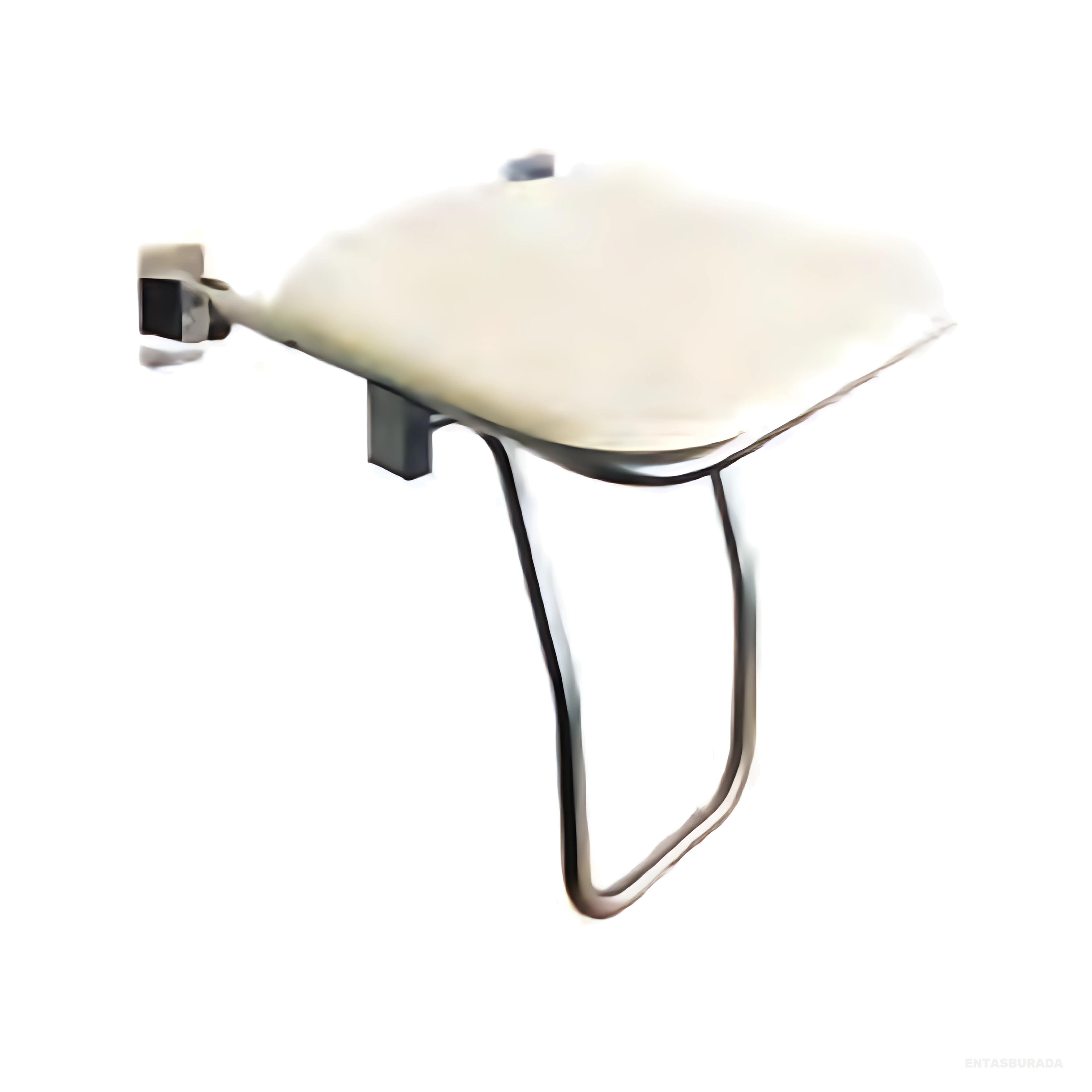 PLASTİK ENGELLİ DUŞ OTURAĞI 19 Ø 43 X 41,5 X 39,5 cm S.S 304 - EG6012