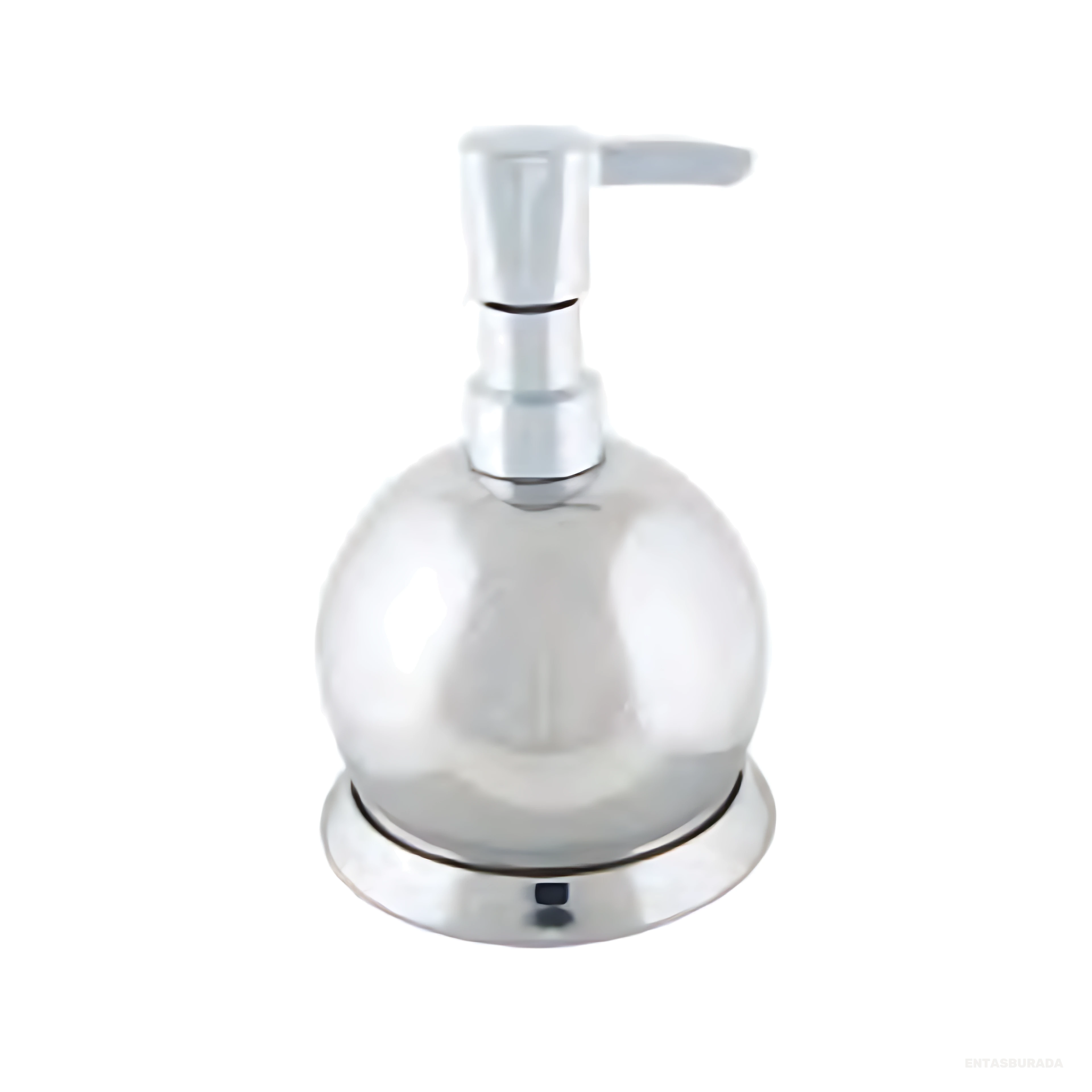 SET ÜSTÜ KÜRE PASLANMAZ SIVI SABUNLUK - PL6093