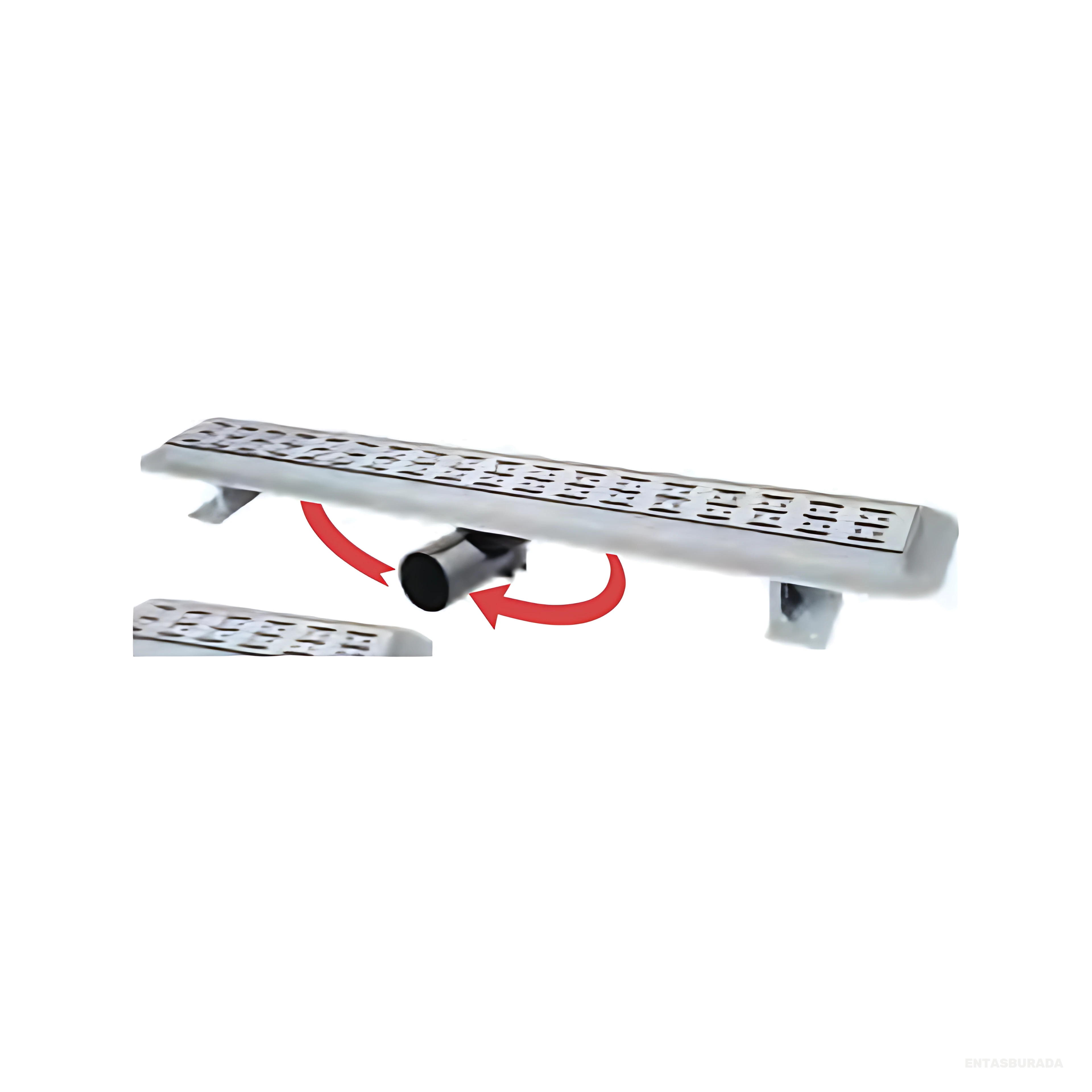 Dönerli Duş Kanalı 20 cm - DK6332-D