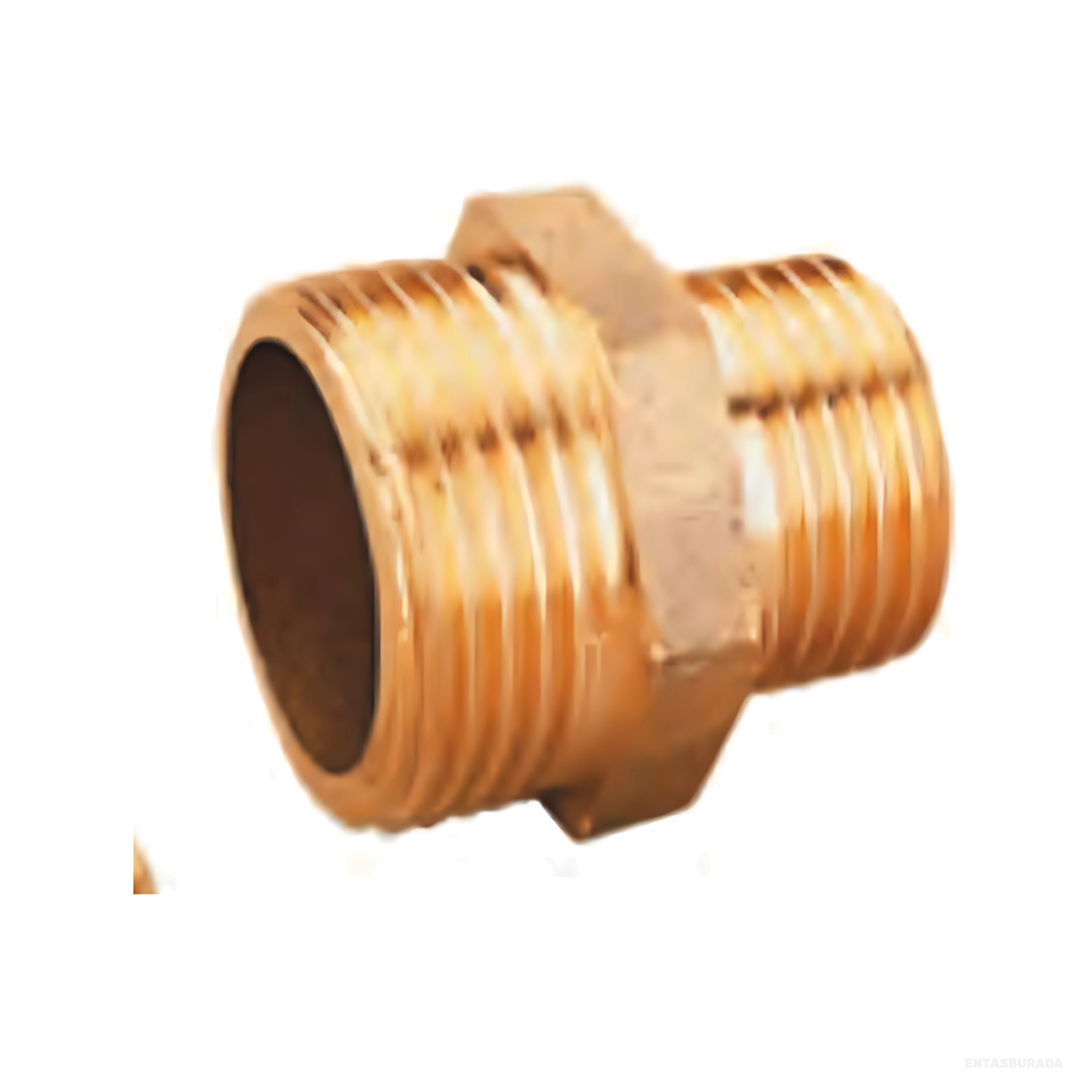 1 x 1/2" Orantılı Sarı Nipel - KPSG112