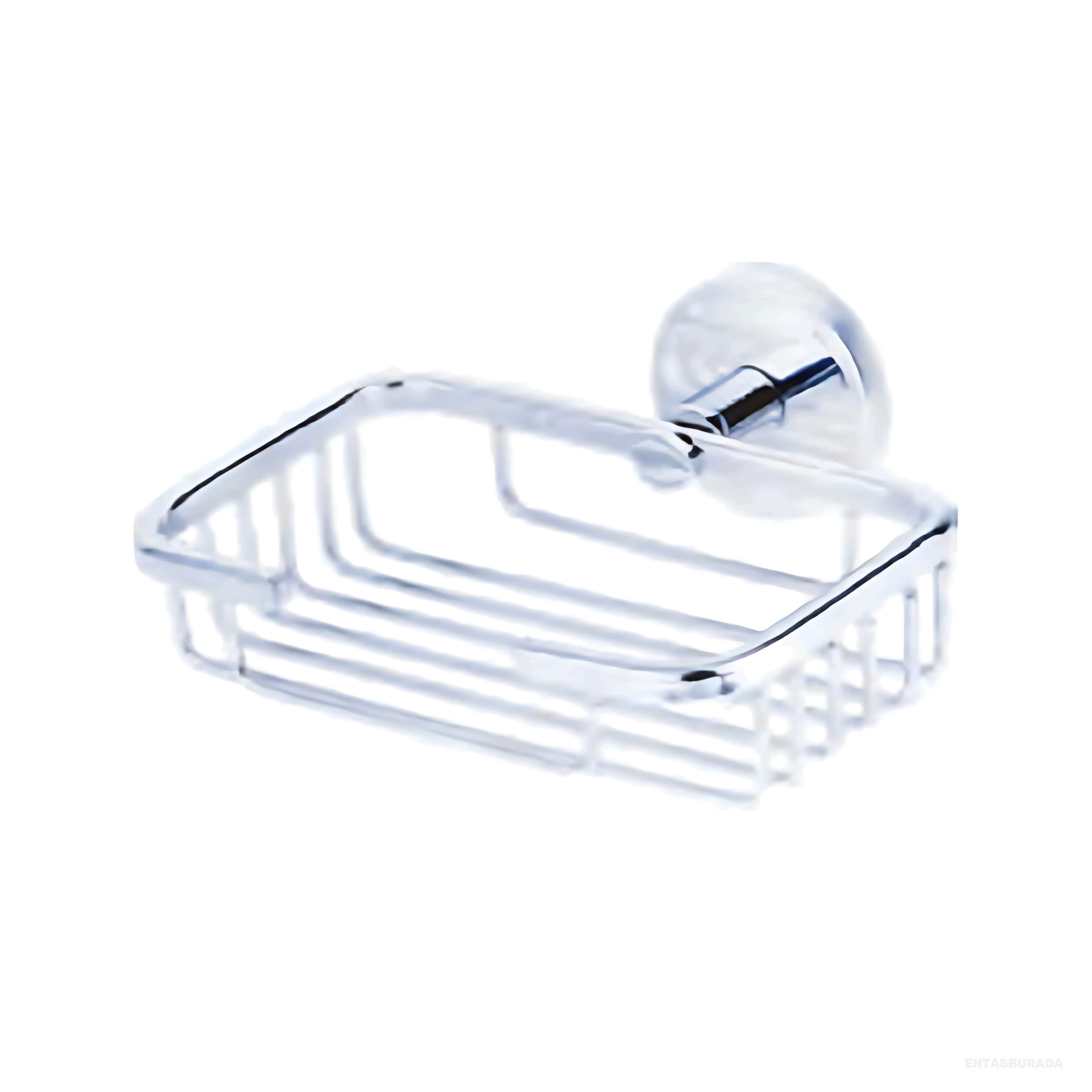 ROZETLİ KARE TEL SABUNLUK 13X15 - 304 PASLANMAZ - LD5122