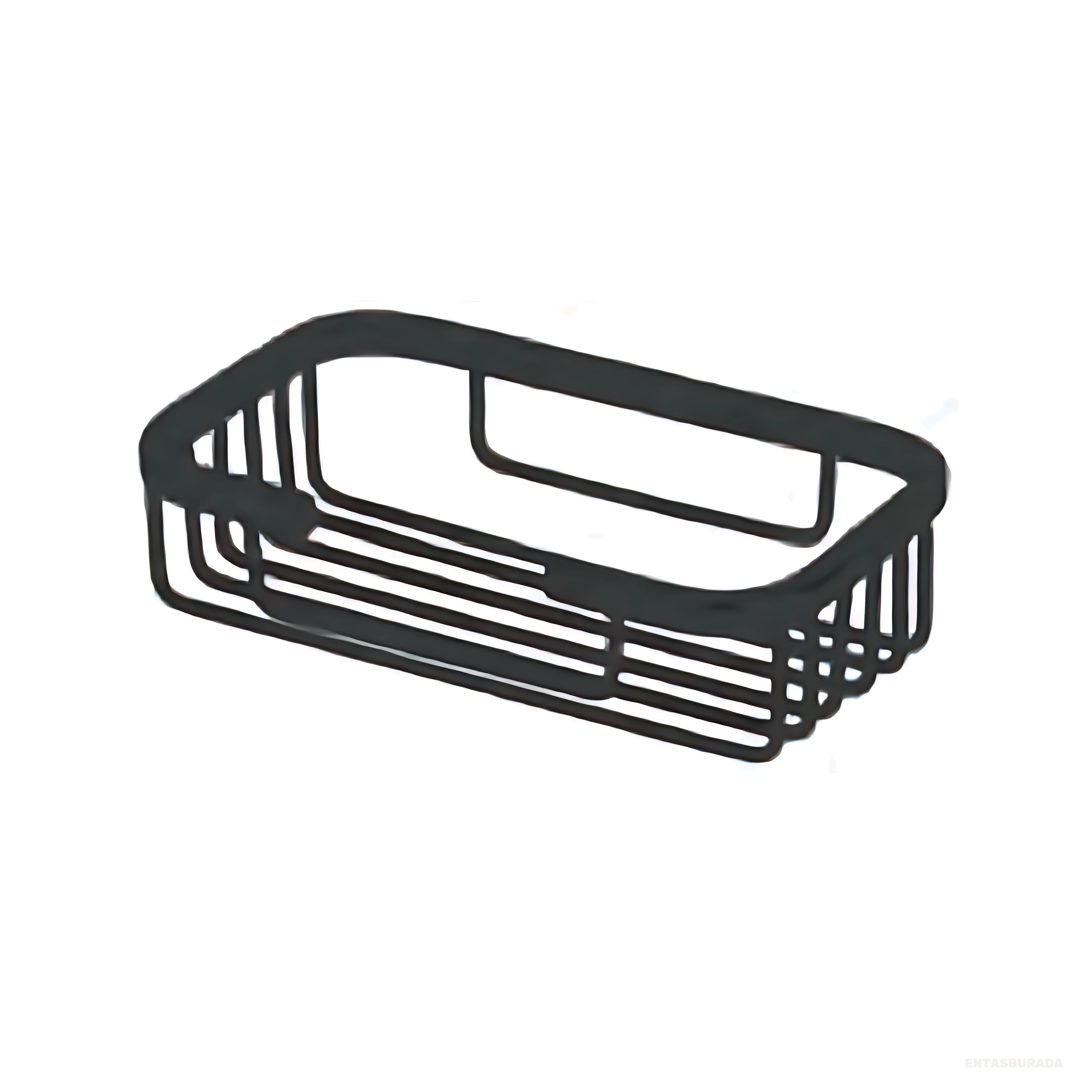 KARE TEL SABUNLUK 13X10 - SİYAH STATİK BOYA - KS8070