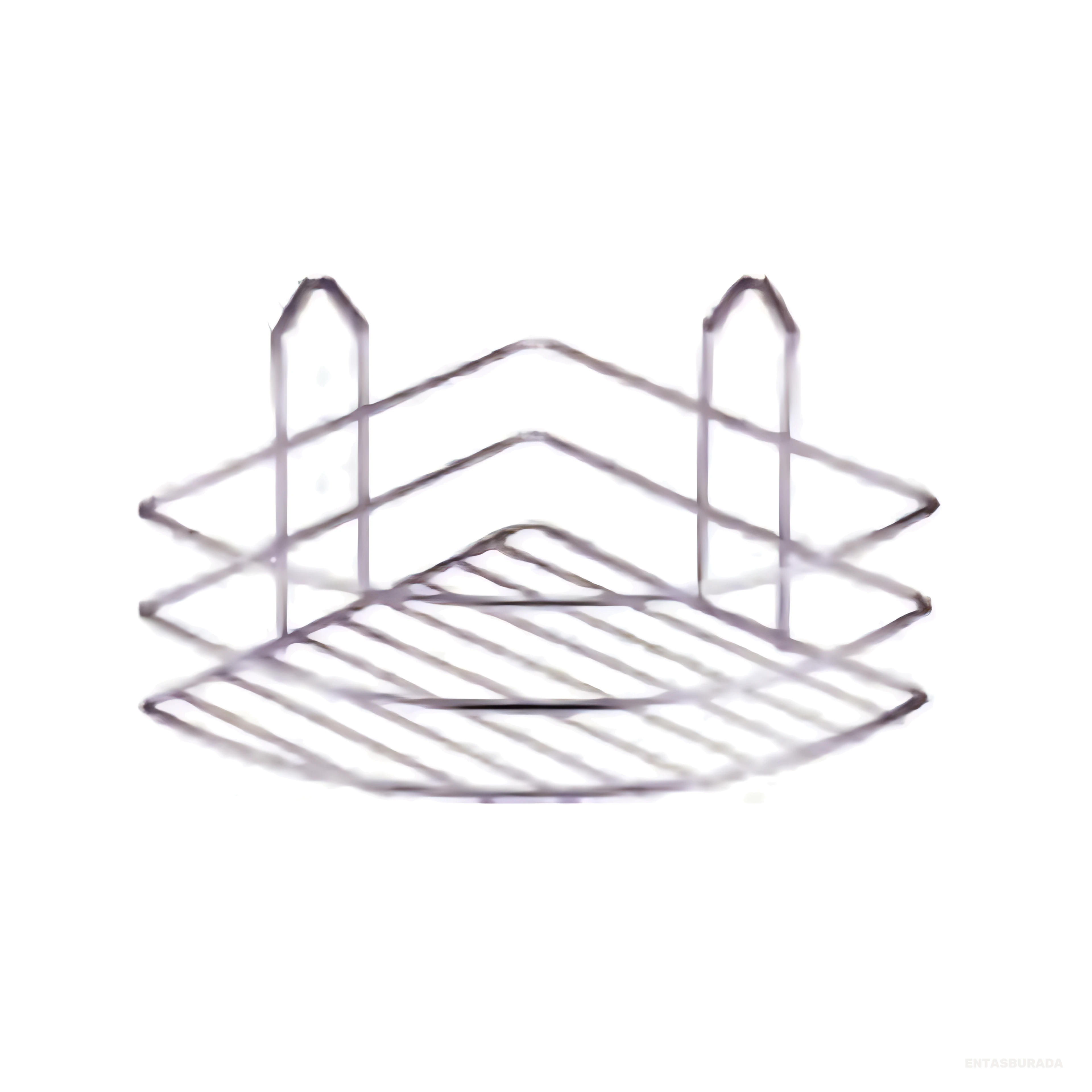 SMALL TEKLİ 21X28X8 cm - KROM KAPLAMALI - EK01