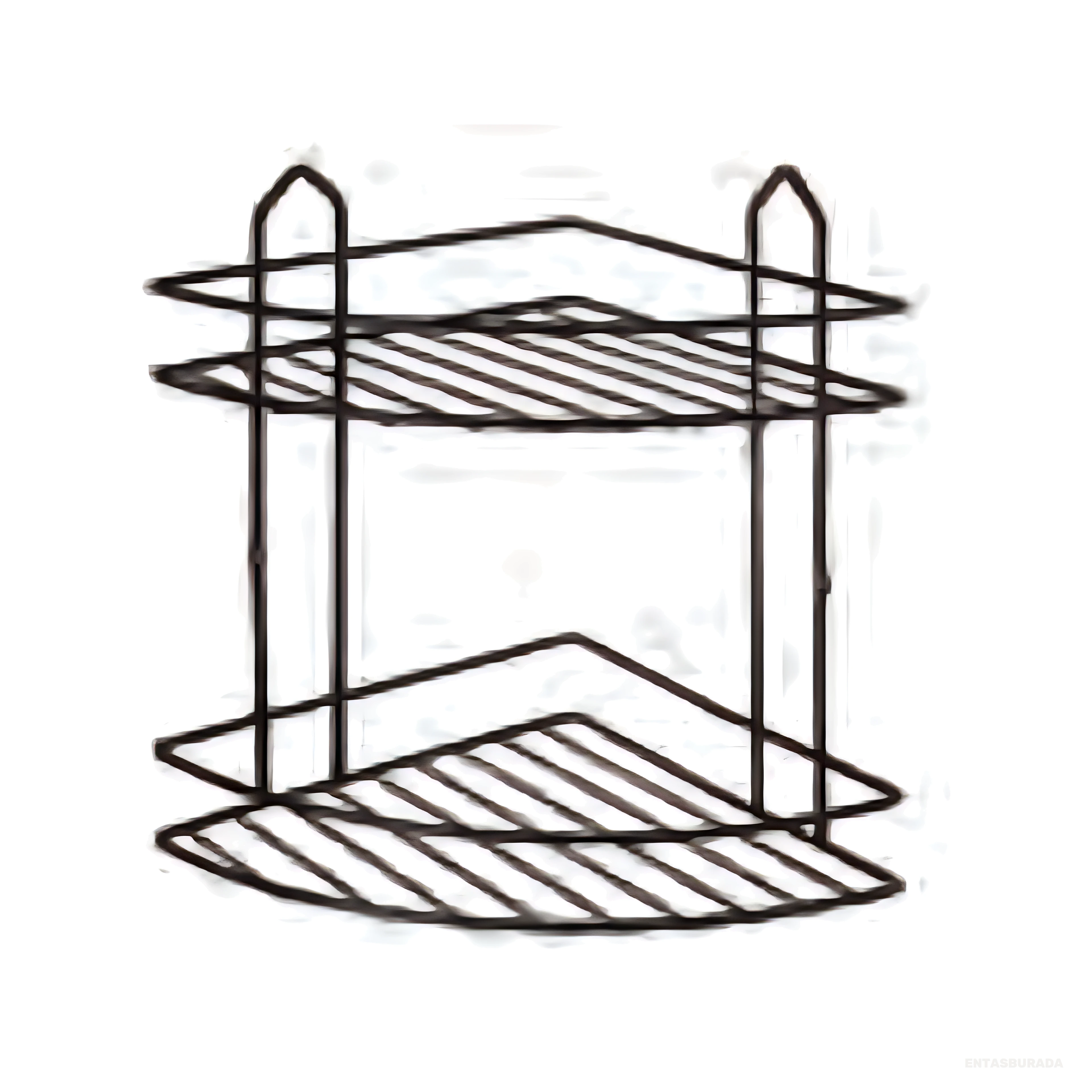 SMALL İKİLİ 21X28X31 cm - SİYAH TERMO PLASTİK KAPLAMA - EKS02