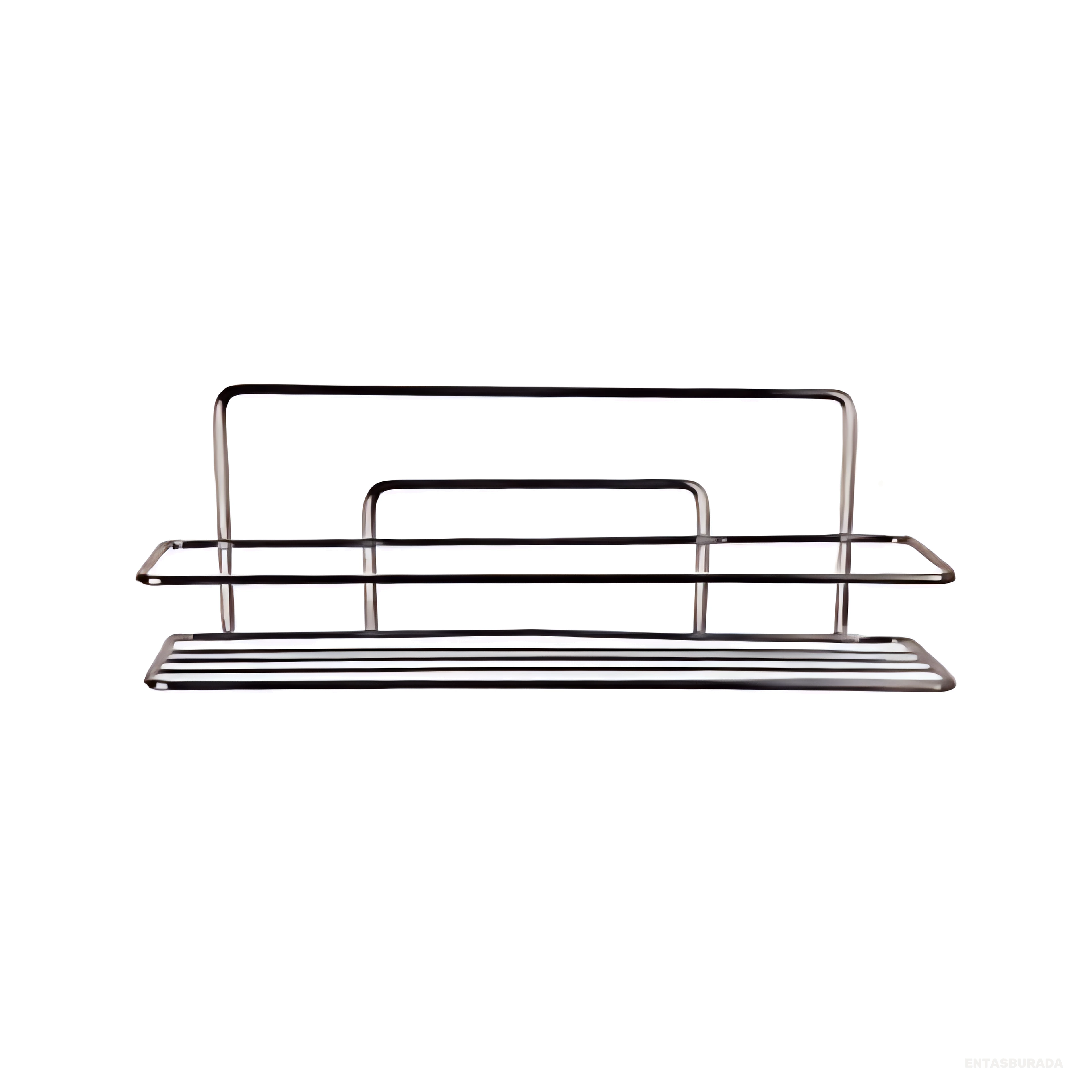 TEKLİ ŞAMPUANLIK 11X27X9 cm - KROM KAPLAMALI - TS01