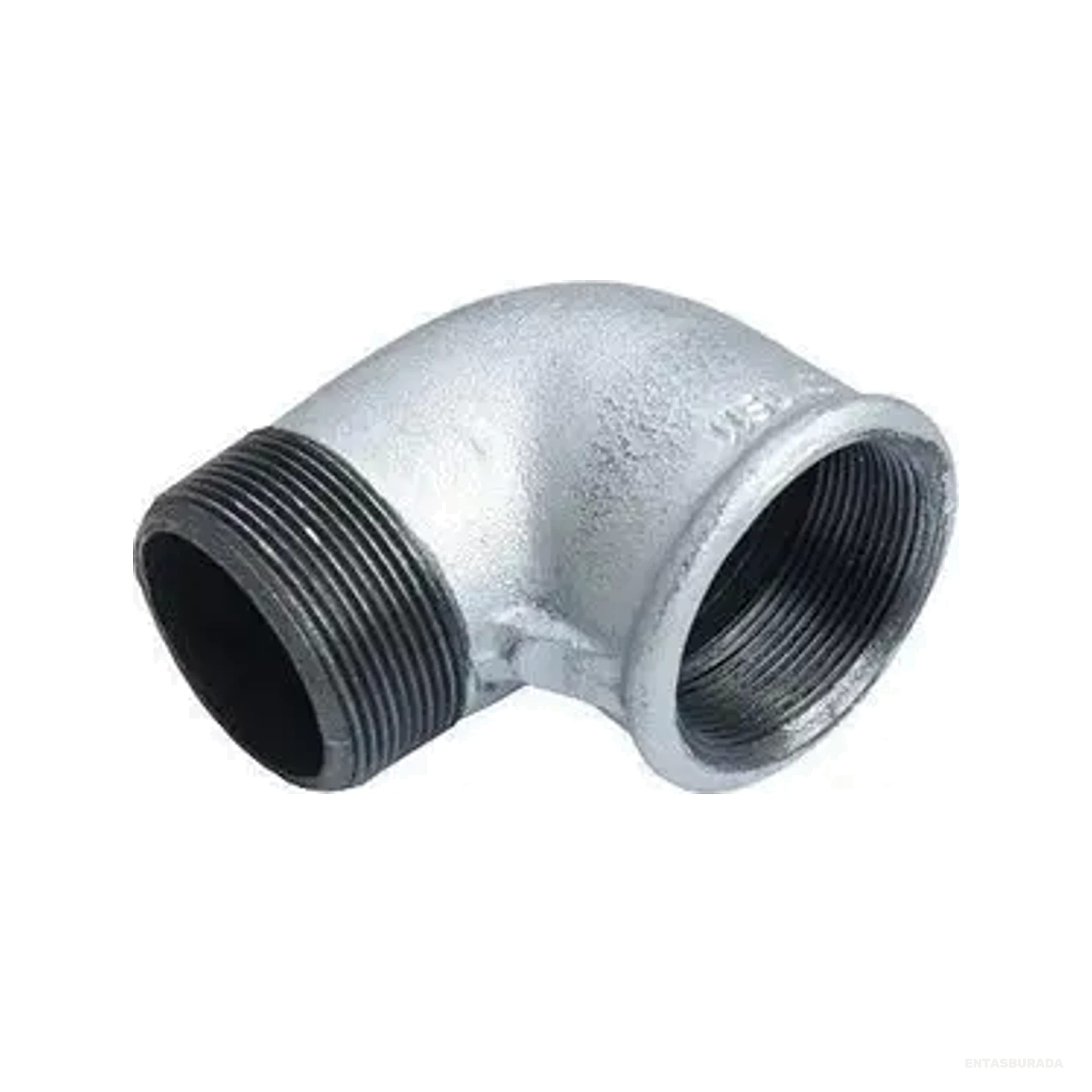 3/4" Galvaniz Kıvrık Dirsek - KF082