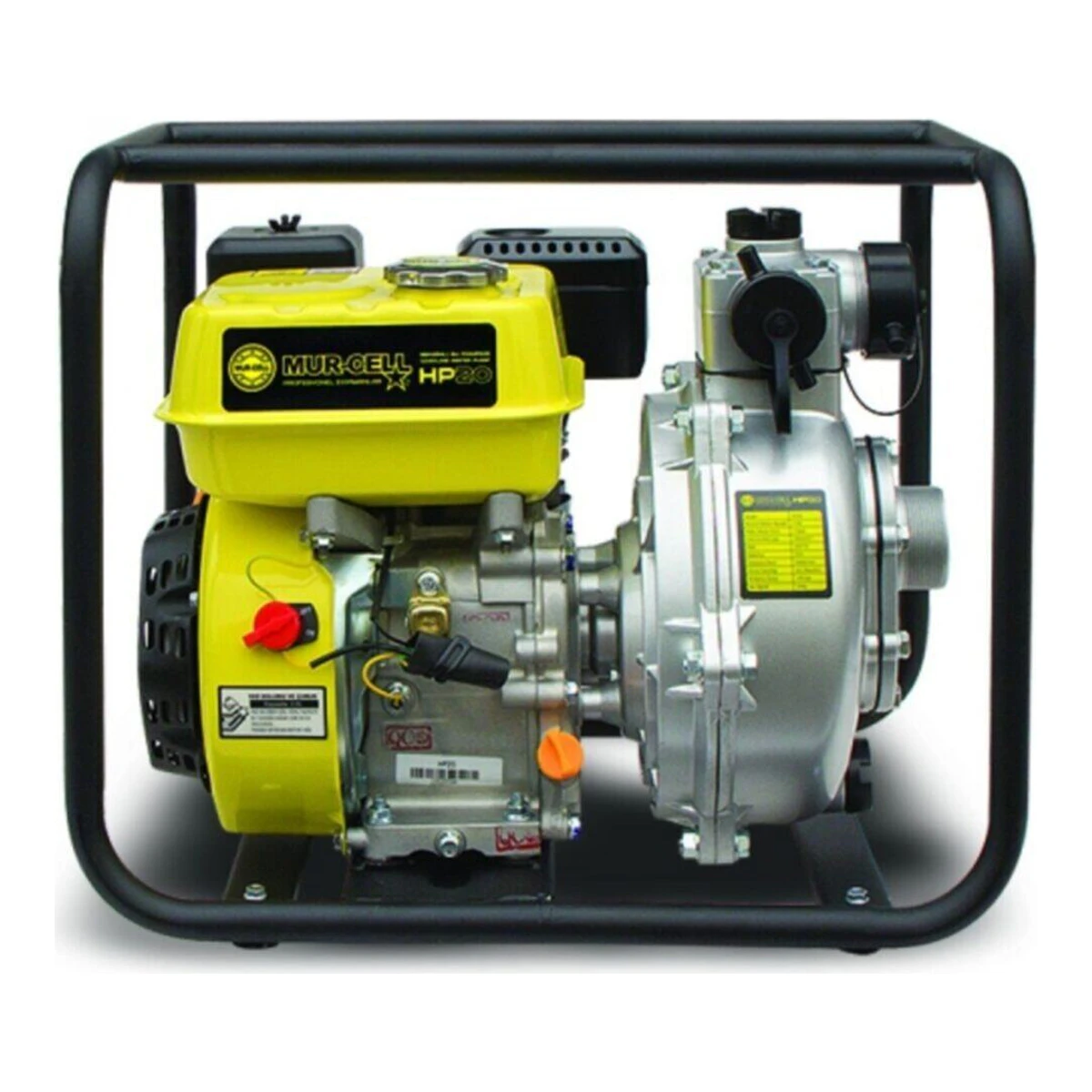 Benzinli Su Pompası Yukarı Dik Basma 70 mt 3 Inc 15 Hp Benzinli Su Motoru